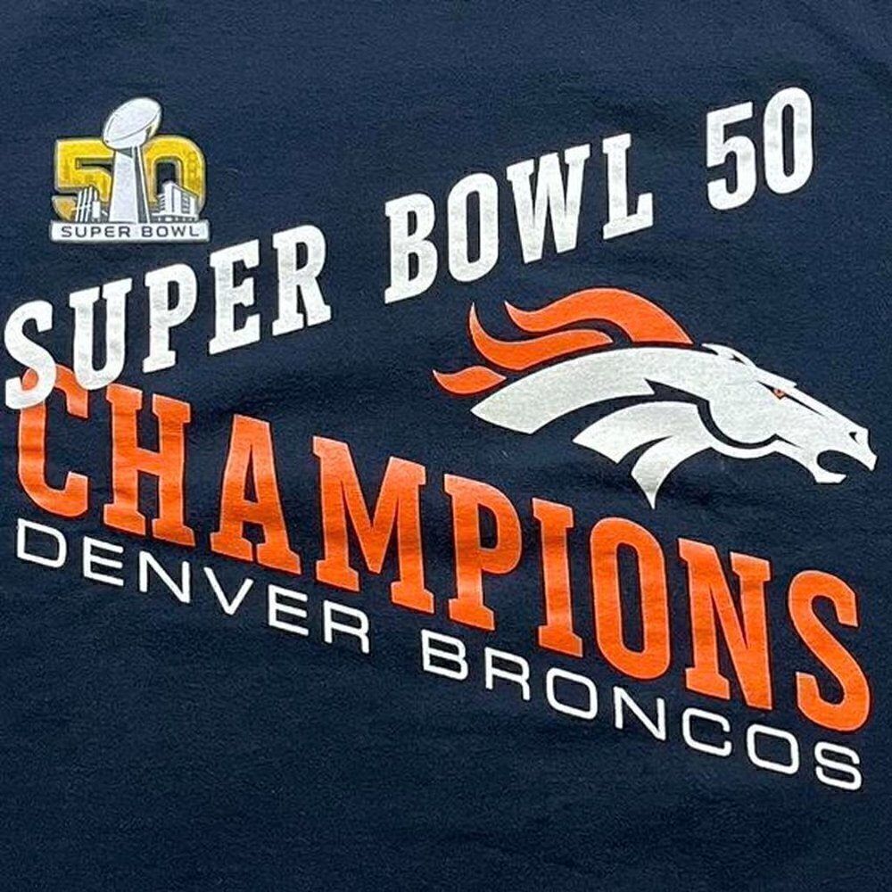 Denver broncos long sleeve shirt - Picture 3 of 4